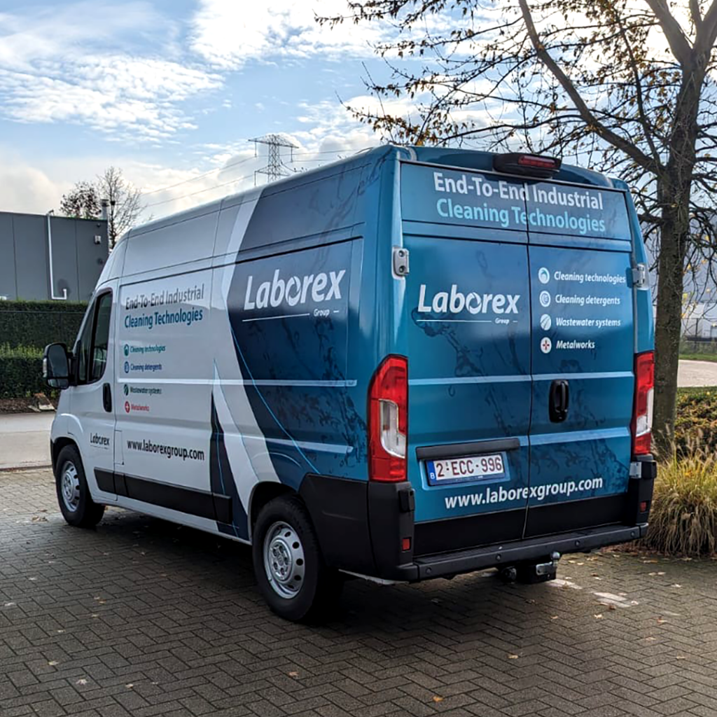 Laborex Group Car Wrap